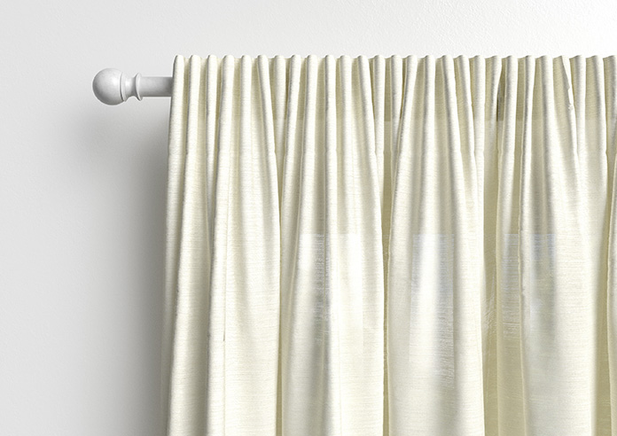 Sahara Voile, Metallic Cream - Made to Measure Curtains - Image 10